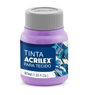 TINTA TECIDO FOS.37ML 12UN LILAS