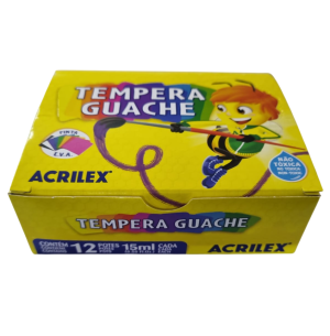 TINTA GUACHE 15ML C/12 AZUL 559