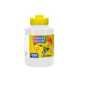 TINTA GUACHE 250ML BRANCO 519