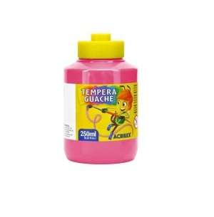 TINTA GUACHE 250ML ROSA 537