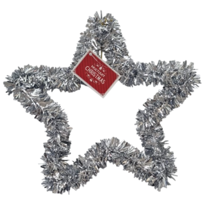 ENFEITE ESTRELA 20CM FESTÃO VAZADA