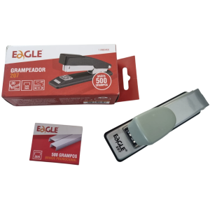 GRAMPEADOR METAL EAGLE 207 24/6 E 26/6 20FLS 12CM
