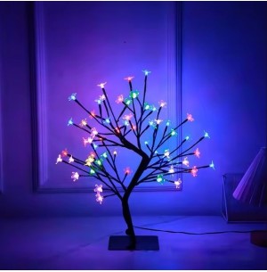 ARVORE CEREJEIRA 48 LEDS COLOR