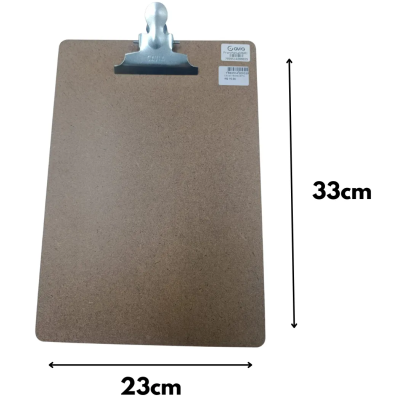 PRANCHETA OFÍCIO A4 EUCATEX 23X33CM