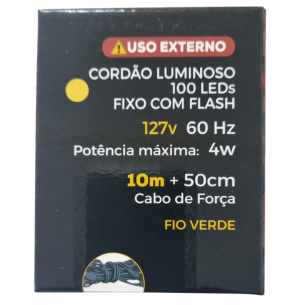  PISCA STROBO IP 44 100 LED FV 9M AM M/F