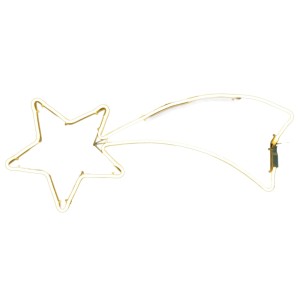  ESTRELA CADENTE LED NEON FIXA BR 68CM