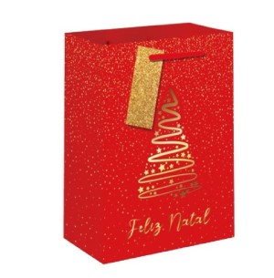  SACOLA PRES.18X23CM ÁRVORE