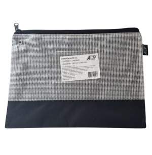 PASTA MALOTE NYLON C/ZIPER 22X30CM 