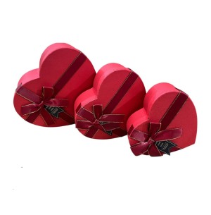 CAIXA PRES.CORAÇÃO 3 TAM. 22.19.16CM