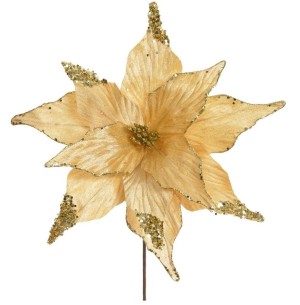 BICO DE PAPAGAIO VELUDO GLITTER 34CM DR