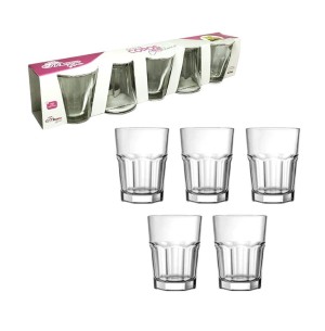 COPO VIDRO 45ML 5UN CASABLANCA