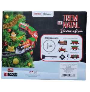 TREM C/ TRILHO MOV.SOM LUZ 75CM