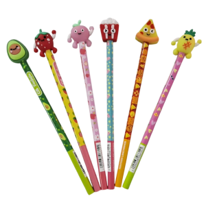 LÁPIS PRETO HB FANTASIA LANCHINHO 24UN 