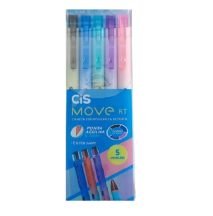 CANETA ESFER.RT MOVE 0.7 05 CORES