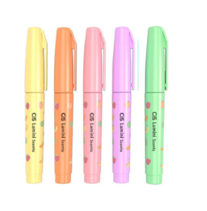 MARCA TEXTO LUMI.MINI SCENTS 5 CORES PASTEL