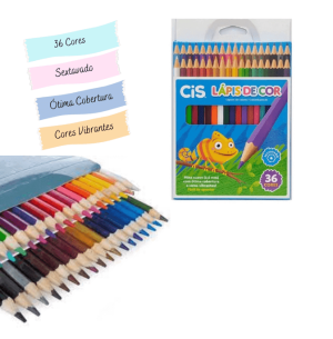 LÁPIS COR SEXT.36 CORES