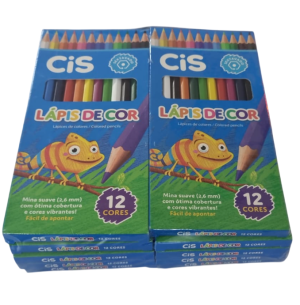 LÁPIS COR SEXT.12 CORES C/12CX 