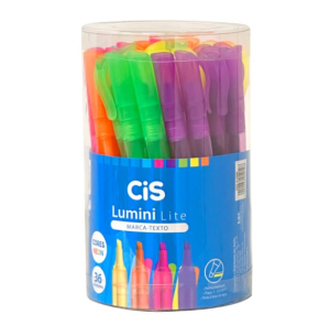 MARCA TEXTO LUMI.LITE 6 CORES 36UN NEON