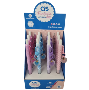 LAPISEIRA 0.7 FANT.CORAÇÃO 12UN