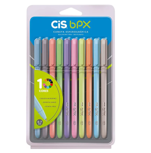 CANETA ESFER.BPX 0.7 10 CORES