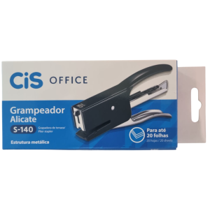 GRAMPEADOR METAL ALICATE S-140 26/6 20FLS 14CM