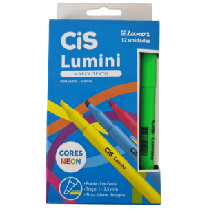MARCA TEXTO LUMI.12UN VERDE