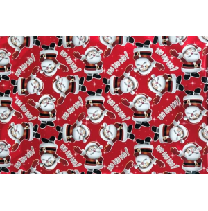 SACO METAL 20X29CM 50UN NATAL VERMELHO 