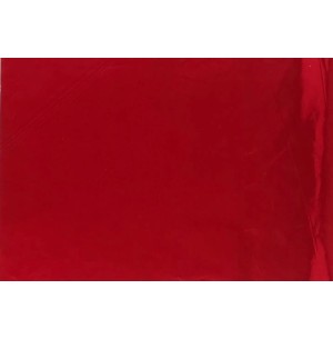 SACO METAL 50X69CM 50UN LISO VERMELHO