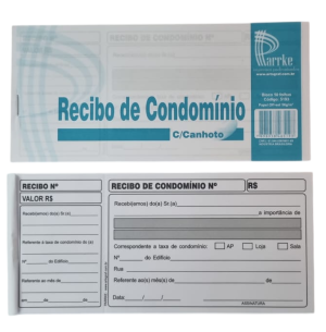 RECIBO COND.C/CANHOTO 50FLS C/20