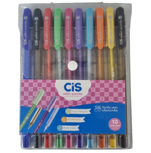 CANETA ESFER.SCENTS 0.5 12 CORES