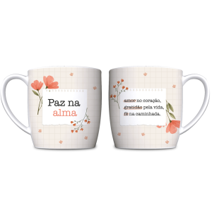 CANECA PORC.300ML URBAN PAZ NA ALMA