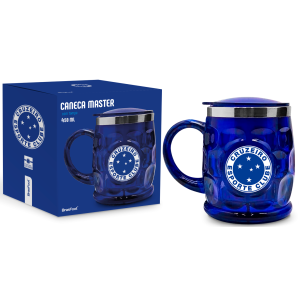 CANECA ACRÍLICO INOX 450ML CRUZEIRO