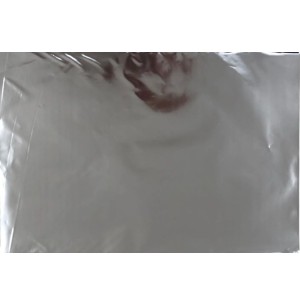 SACO METAL 89X119CM 25UN LISO PRATA