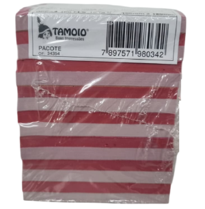 BINGO JORNAL 100FLS 10X12CM ROSA 15UN