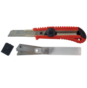 ESTILETE PROF.METAL TOKYO 16CM C/5 LÂMINAS