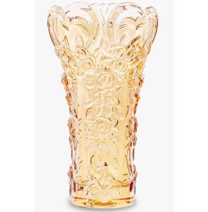 VASO VIDRO 30CM ÂMBAR