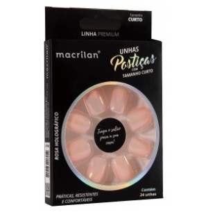 UNHA POSTIÇA 24UN HOLOGRÁFICA