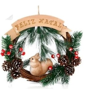 GUIRLANDA 23CM PINHA