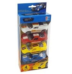 CARRO COLEÇÃO 9CM 4UN