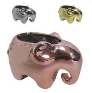 VASO PORCELANA 7X8X11CM ELEFANTE