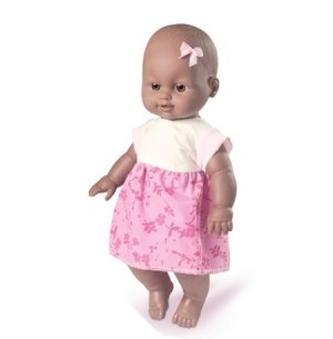 BONECA YUKINHA BABY 33CM NEGRA