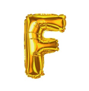 FESTA BALÃO DOUR.40CM LETRA F 2UN