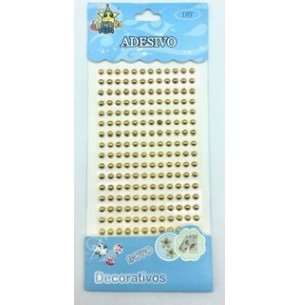 ADESIVO RELEVO BOLINHA 10X24CM