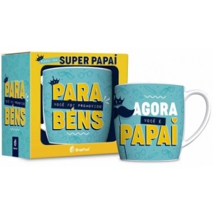 CANECA PORCELANA 300ML URBAN PROMOVIDO A PAPAI