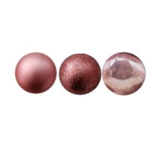 BOLA TUBO 7CM 6UN MISTA ROSÉ