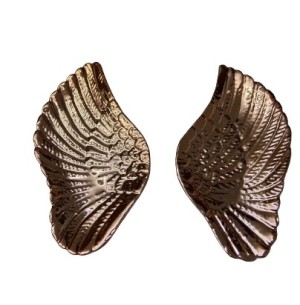 ADORNO PORCELANA PAR DE ASAS 13CM